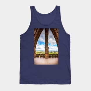 Stirling From The National Wallace Monument Tank Top